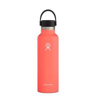 Hydro Flask Water Bottle - Standard Mouth Flex Lid - 21 oz, Hibiscus
