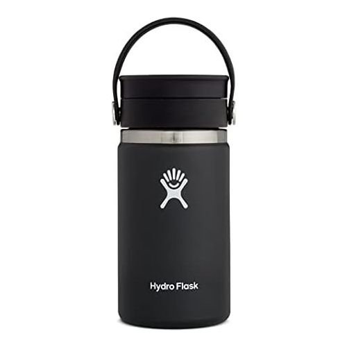  [아마존베스트]Hydro Flask Stainless Steel Coffee Travel Mug - 12 oz, Black