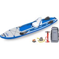 HydroForce Sea Eagle LB126 Inflatable SUP LongBoard - Deluxe Package