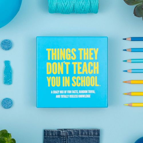  Hygge Games Things They Dont Teach You in School Party Trivia Game