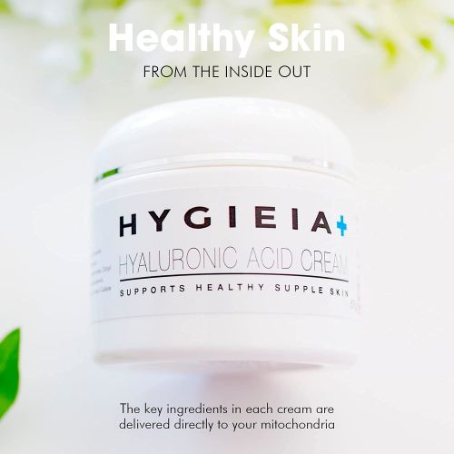  Hygieia Skincare Hyaluronic Acid Cream, Liposomally Based Skin Cream, Day and Night Moisturizing Facial Cream, 57g