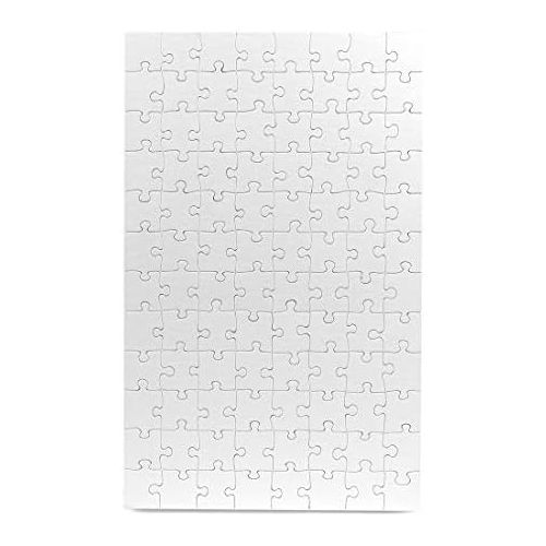  Hygloss Products Blank Jigsaw Puzzle  Compoz-A-Puzzle  10 x 16 Inch - 96 Pieces, 100 Puzzles