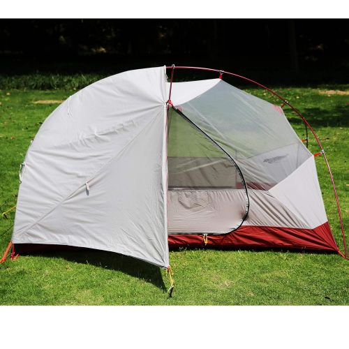  Hyke Luxe Tempo Ultralight 2 Person Tent 3.5LB Dome Backpacking Tent Silnylon