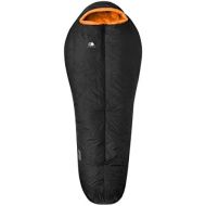 Hyke & Byke Antero 0 F Hiking & Camping Hammock Sleeping Bag - 4 Season, 800FP Goose Down Sleeping Bag - Ultralight, Black/Clementine - 87in - Long