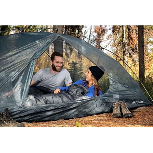  Hyke & Byke Katahdin Hiking & Backpacking Sleeping Bag 4 Season, 625FP Ultralight Sleeping Bag Water Resistant