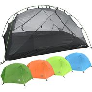 Hyke & Byke Zion 1 and 2 Person Backpacking Tents with Footprint - Lightweight Two Door Ultralight Dome Camping Tent