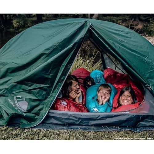  [아마존베스트]Hyke & Byke Zion 1 and 2 Person Backpacking Tents with Footprint - Lightweight Two Door Ultralight Dome Camping Tent