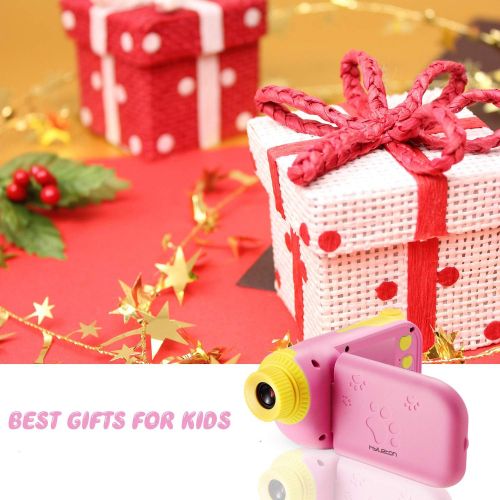  Kids Video Camera for Girls Gift,hyleton 1080P FHD Digital Kids Camera Camcorder Video DV with 2.4 Screen for Age 3-10