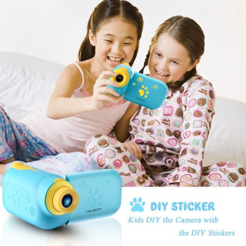  [아마존베스트]Video Camera for Kids, hyleton 1080P FHD Digital Kids Camera Camcorder Video Recorder with 2.4 Screen for Age 3-10