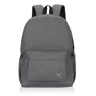 Hynes Eagle Basic School Backpack BookBag Lightweight Small Backpack Gray