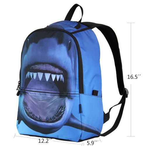  Hynes Eagle Printed Kids School Backpack Cool Children Bookbag