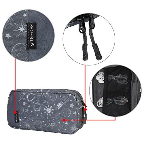  [아마존베스트]Hynes Eagle Cord Organizer Small Electronics Case Gadget Pouch Phone Accessories Storage Bag Space