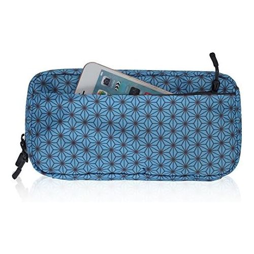  [아마존베스트]Hynes Eagle Cord Organizer Small Electronics Case Gadget Pouch Phone Accessories Storage Bag Turquoise