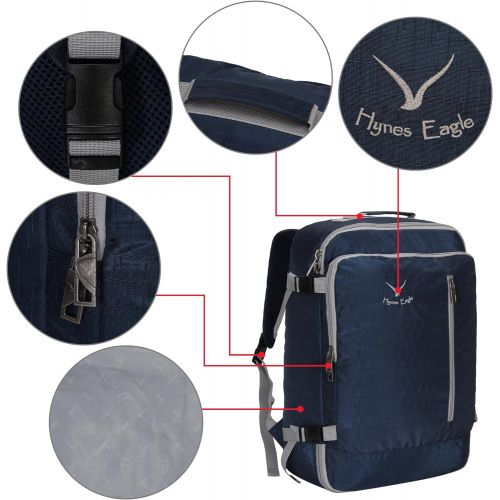  [아마존베스트]Hynes Eagle 38L Flight Approved Weekender Carry on Backpack