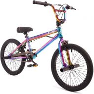 Hyper BMX Bike 20 Inch, Single Speed, Front and Rear Sprockets, Steel BMX Frame. 360 Handlebar Rotation. Park Ready Bicycle for Kids. Jet Fuel Finish