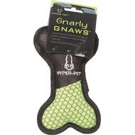 Hyper Pet 7 Gnarly Gnaws Bone Dog Toy, Small, Green/Black