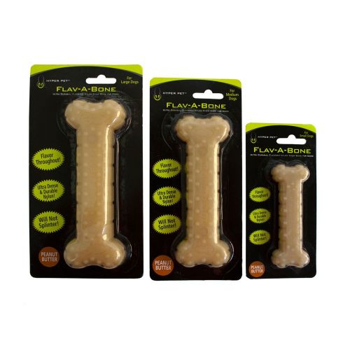  Hyper Pet Flav-A-Bone Flavored Dog Chew Toys