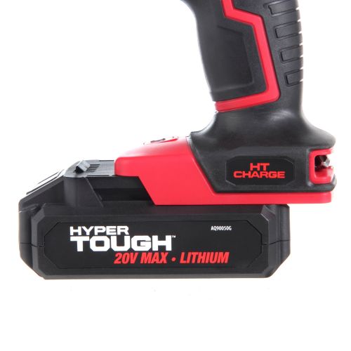  Hyper Tough HT Charge 20-Volt Max Lithium Ion Cordless Drill-Driver, AQ75034G