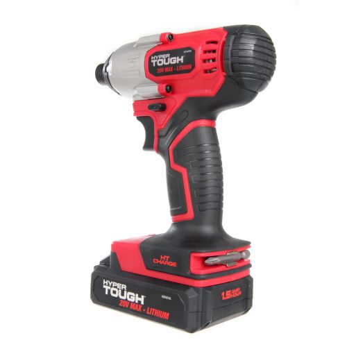  Hyper Tough HT Charge 20V Li-Ion Impact Driver, AQ76008G