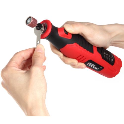  Hyper Tough Aq85000G 8-Volt Lithium-Ion Rotary Tool, 40 Accessories