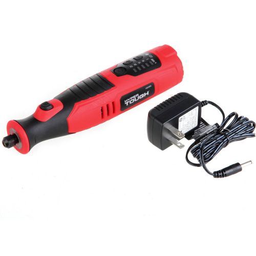  Hyper Tough Aq85000G 8-Volt Lithium-Ion Rotary Tool, 40 Accessories