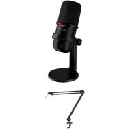 HyperX SoloCast USB Microphone and Broadcast Arm Kit