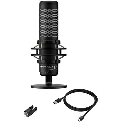  HyperX QuadCast S USB Condenser Microphone