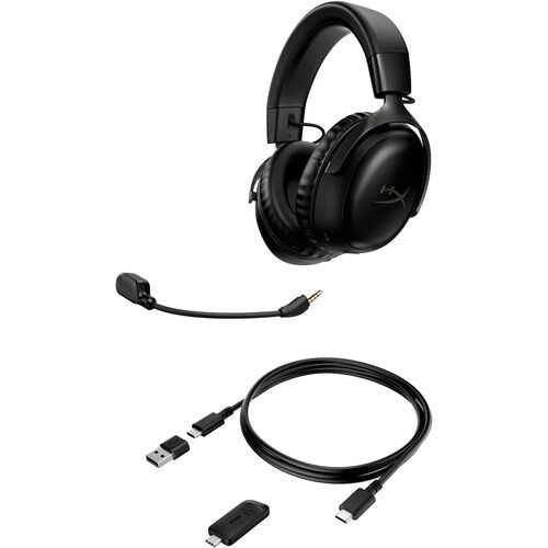  HyperX Cloud III Wireless Gaming Headset (Black)