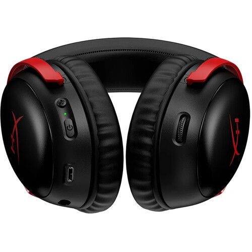  HyperX Cloud III Wireless Gaming Headset (Black/Red)