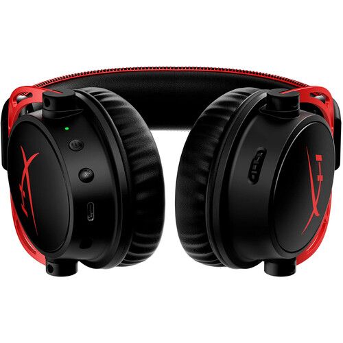  HyperX Cloud Alpha Wireless Over-Ear Gaming Headset (Black and Red)