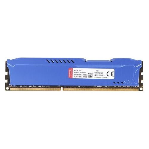  Kingston HyperX FURY 8GB 1600MHz DDR3 CL10 DIMM - Blue (HX316C10F/8)