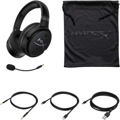  HyperX Cloud Orbit-Gaming Headset, 3D Audio, for PC, Xbox One, PS4, Mac, Mobile,Nintendo Switch,Planar Magnetic headphones with Detachable Noise Cancelling Microphone,Pop Filter, B