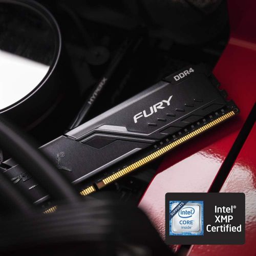  HyperX Fury Black 3466MHz DDR4 CL17 DIMM (Kit of 4) HX434C17FB4K4/64, 64GB kit (4 x 16GB)