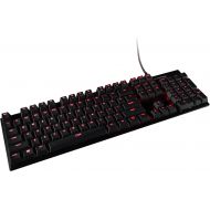 HyperX Alloy FPS - Mechanical Gaming Keyboard & Accessories - Compact Form Factor - Linear & Quiet - Cherry MX Red - Red LED Backlit (HX-KB1RD1-NA/A1)