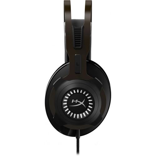  HyperX Cloud Revolver - Gaming Headset with HyperX 7.1 Surround Sound, Signature Memory Foam, Premium Leatherette, Steel Frame, Detachable Noise-Cancellation Microphone