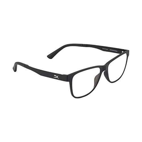  HyperX Spectre React - Gaming Eyewear, Blue Light Blocking Glasses, UV Protection, Ultem Frame, Crystal Clear Lenses, Microfiber Bag, Hard Case ? Small Black