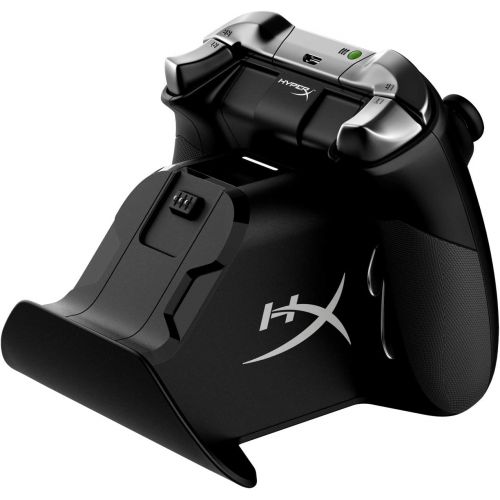  HyperX ChargePlay Duo - Controller Charging Station for Xbox Series XS and Xbox One Wireless Controllers, Includes Two 1400mAh Rechargeable Battery Packs and Additional Battery Doo