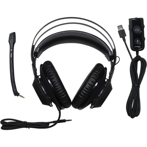  HyperX Cloud Revolver S - Gaming Headset with Dolby 7.1 Surround Sound - Steel Frame - Signature Memory Foam - Premium Leatherette - Detachable Noise-Cancellation Microphone