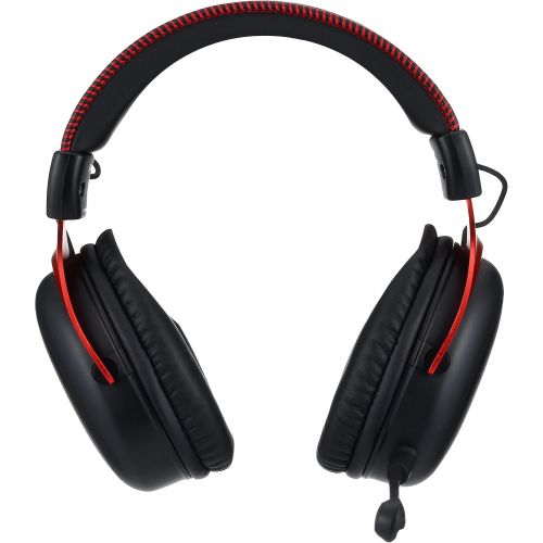  HyperX Cloud II Wireless - Gaming Headset for PC, PS4/PS5, Nintendo Switch, Long Lasting Battery Up to 30 Hours, 7.1 Surround Sound, Memory Foam, Detachable Noise Cancelling Microp