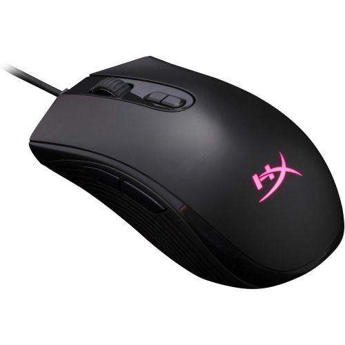  HyperX Pulsefire Core - RGB Gaming Mouse, Software Controlled RGB Light Effects & Macro Customization, Pixart 3327 Sensor up to 6,200DPI, 7 Programmable Buttons, Mouse Weight 87g