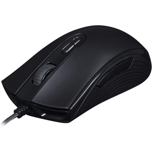  HyperX Pulsefire Core - RGB Gaming Mouse, Software Controlled RGB Light Effects & Macro Customization, Pixart 3327 Sensor up to 6,200DPI, 7 Programmable Buttons, Mouse Weight 87g