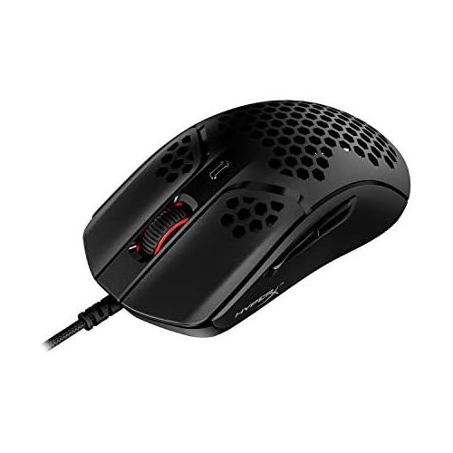  HyperX Pulsefire Haste ? Gaming Mouse, Ultra-Lightweight, 59g, Honeycomb Shell, Hex Design, RGB, HyperFlex USB Cable, Up to 16000 DPI, 6 Programmable Buttons