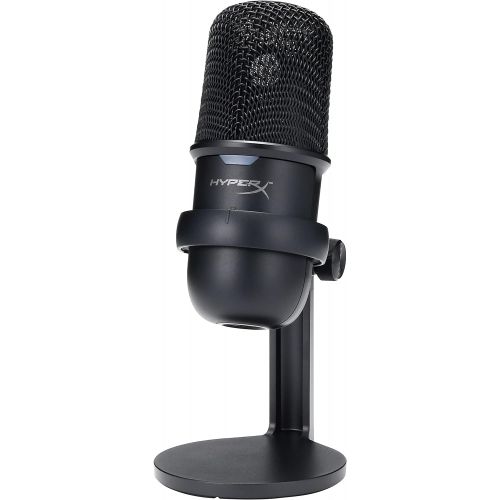  HyperX SoloCast ? USB Condenser Gaming Microphone, for PC, PS4, PS5 and Mac, Tap-to-Mute Sensor, Cardioid Polar Pattern, great for Gaming, Streaming, Podcasts, Twitch, YouTube, Dis