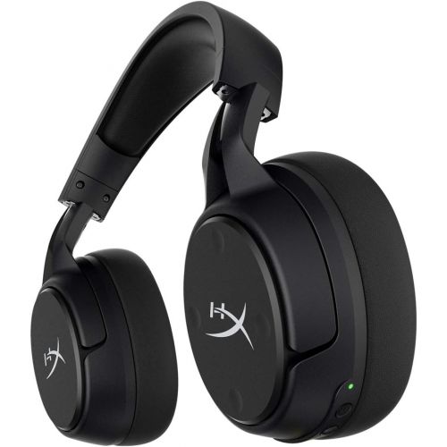  HyperX Cloud Flight S Over Ear Wireless Gaming Headset & Hyperx HX-MC006B 6-Button 2.4ghz Wireless Gaming Mouse, Black