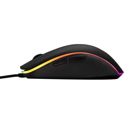  HyperX Alloy Origins - Mechanical Gaming Keyboard, Software-Controlled Light & Macro Customization & Pulsefire Surge - RGB Wired Optical Gaming Mouse, Pixart 3389 Sensor up to 1600