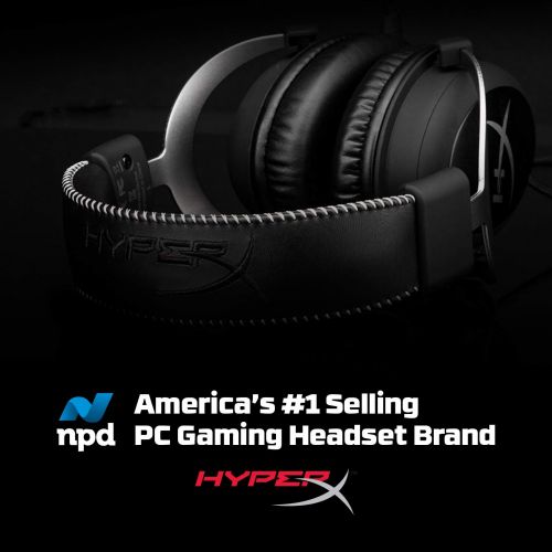  HyperX CloudX ? Official Xbox Licensed Gaming Headset, Compatible with Xbox One and Xbox Series XS, Memory Foam Ear Cushions, Detachable Noise-Cancellation Microphone - Black