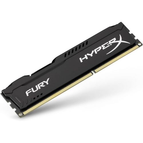  Kingston HyperX FURY 8GB Kit (2x4GB) 1600MHz DDR3 CL10 DIMM - Black (HX316C10FBK2/8)