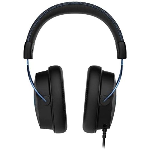  HyperX Cloud Alpha S - PC Gaming Headset, 7.1 Surround Sound, Adjustable Bass, Dual Chamber Drivers, Chat Mixer, Breathable Leatherette, Memory Foam, and Noise Cancelling Microphon