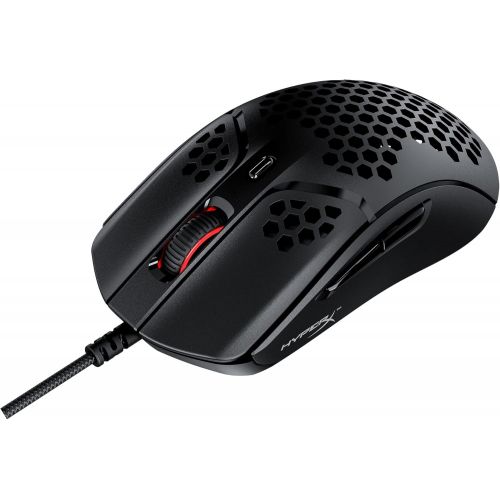  HyperX Pulsefire Haste ? Gaming Mouse, Ultra-Lightweight, 59g, Honeycomb Shell, Hex Design, RGB, HyperFlex USB Cable, Up to 16000 DPI, 6 Programmable Buttons