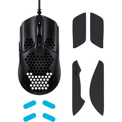  HyperX Pulsefire Haste ? Gaming Mouse, Ultra-Lightweight, 59g, Honeycomb Shell, Hex Design, RGB, HyperFlex USB Cable, Up to 16000 DPI, 6 Programmable Buttons